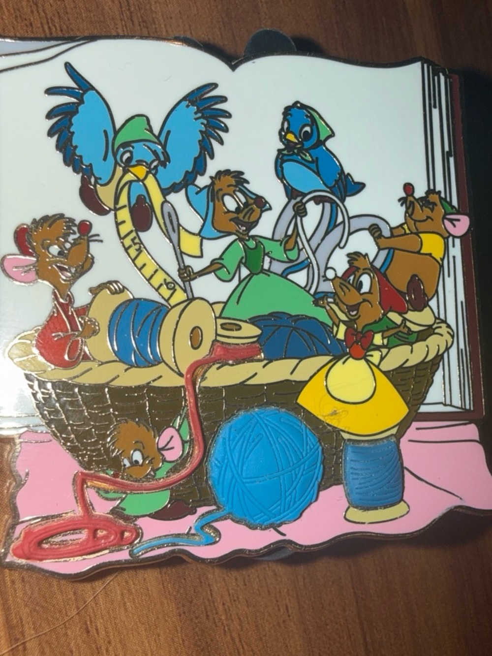 Cinderella Mice 70th Anniversary Limited Edition Pin